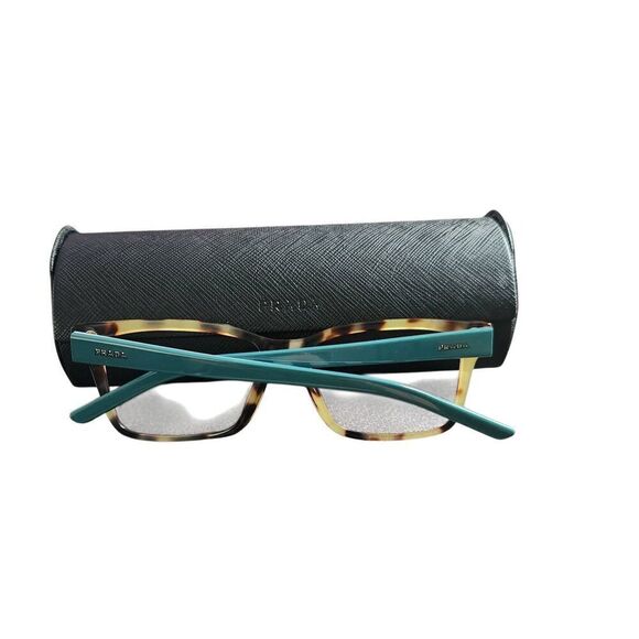 PRADA 17vv Millennials Eyeglasses (VPR 17V 52 □16 7s01 140) Havana 100 Authentic main image 6